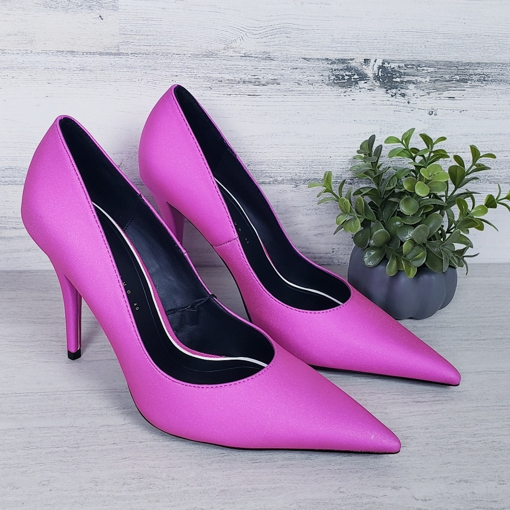 Zara Trafaluc NWT Size 40/9 us Bright Pink Heels